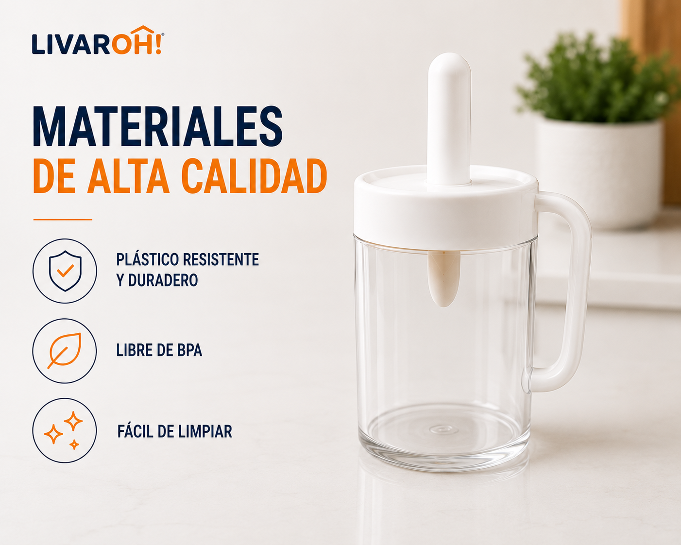 Pack x3 Organizadores para Especias con Cuchara Retráctil