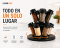 Organizador Giratorio de Especias 360° con 12 Frascos -