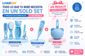 Set de Cuidado para Bebé 2 en 1 + Guarda Chupete de REGALO 🎁